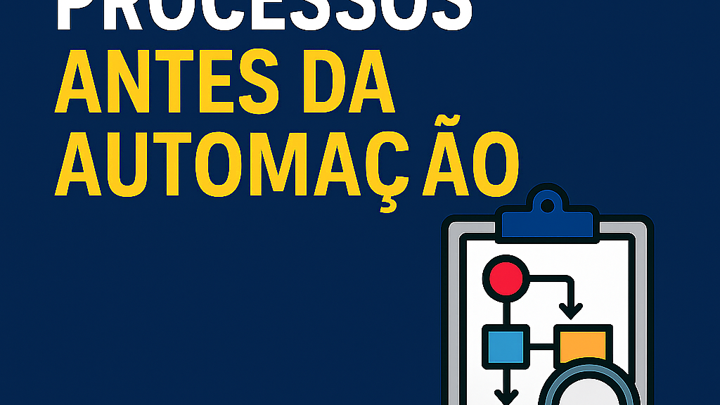 Como mapear processos antes da automação (sem perder a cabeça no caminho)